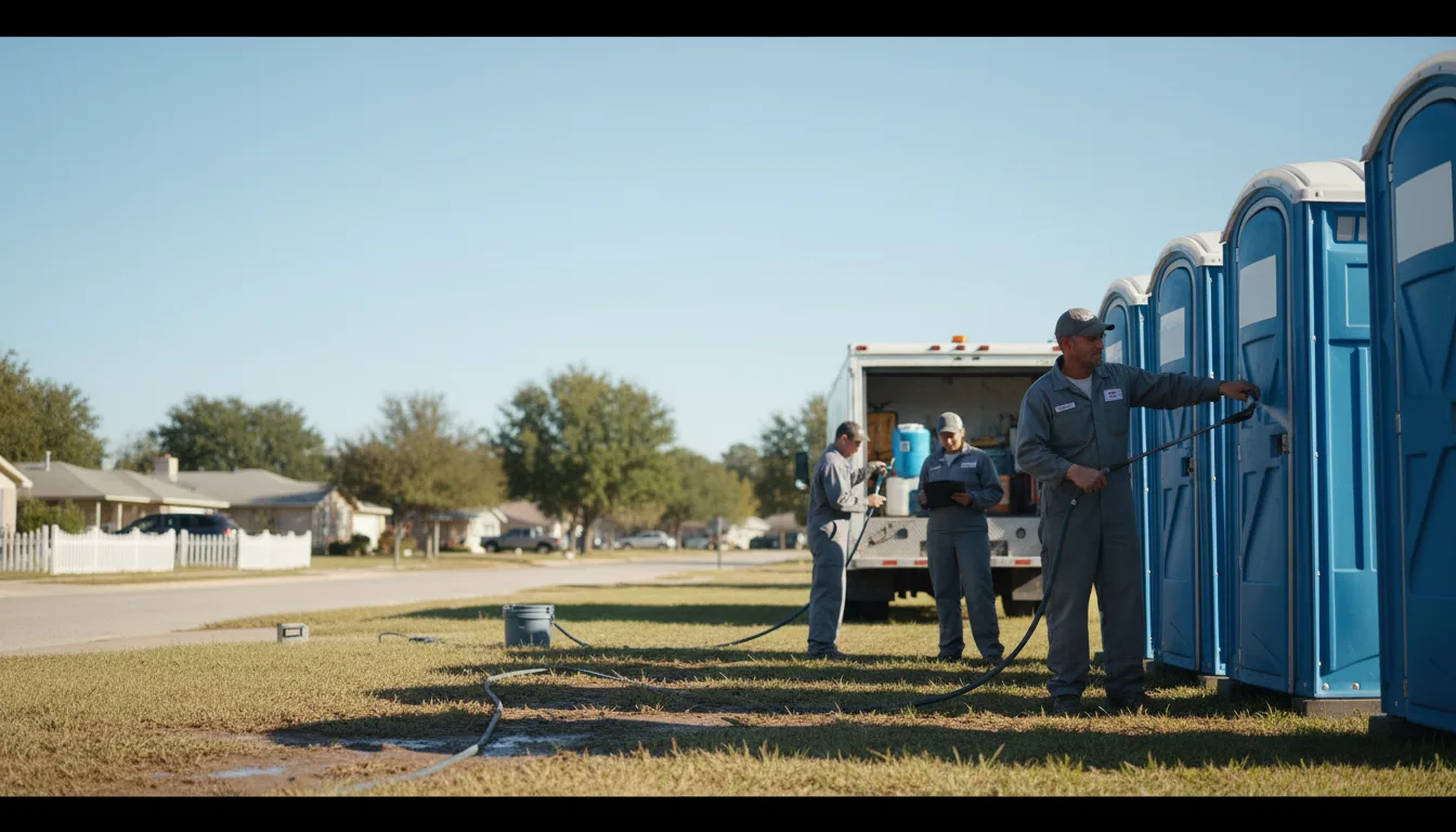 Long-Term Portable Toilet Rental in Orrville, AL near me